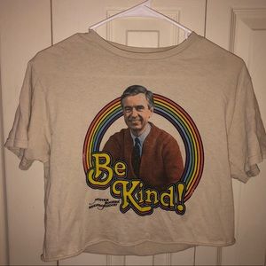 Be kind crop top